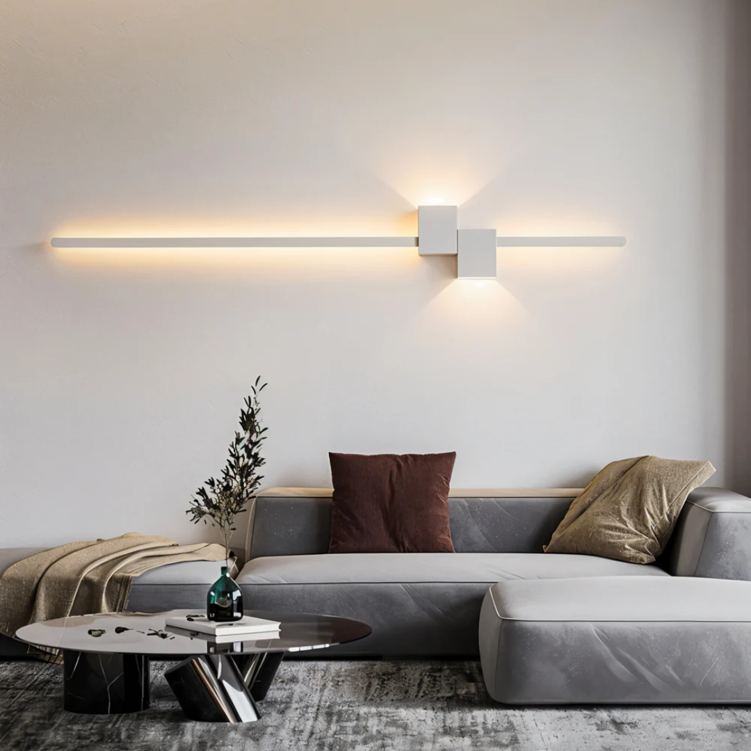 LED-væglampe – moderne minimalistisk indendørslampe