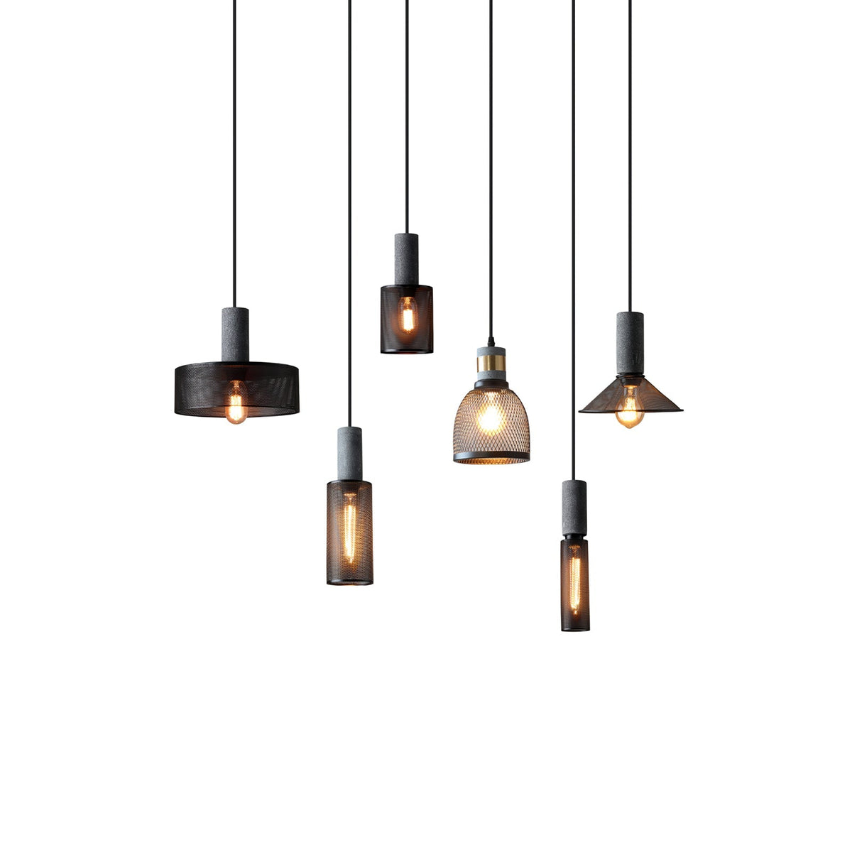 Urban Concrete Pendel | Industriel LED Hængelampe