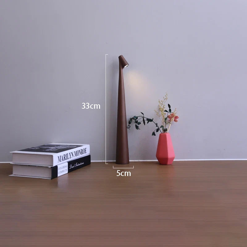 Glowora – Genopladelig LED-bordlampe med berøringsdæmpning