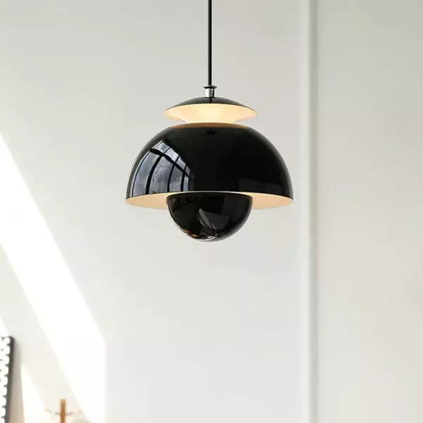Flora Pendel – Nordisk LED-loftlampe i Lagdelt Form