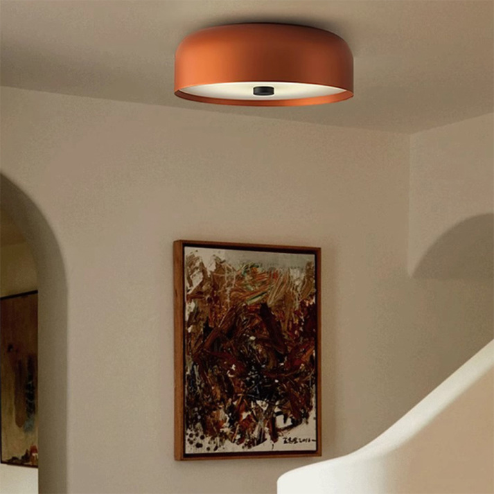 Nordisk retro loftlampe – blødt, dæmpet LED-lys