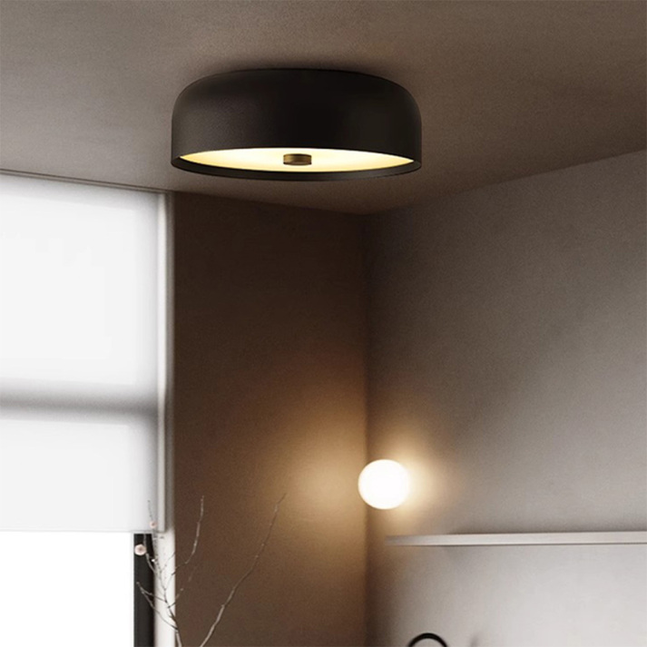Nordisk retro loftlampe – blødt, dæmpet LED-lys