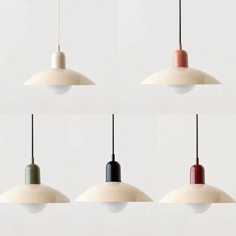 Macaron Bauhaus Pendel – Farverig loftlampe