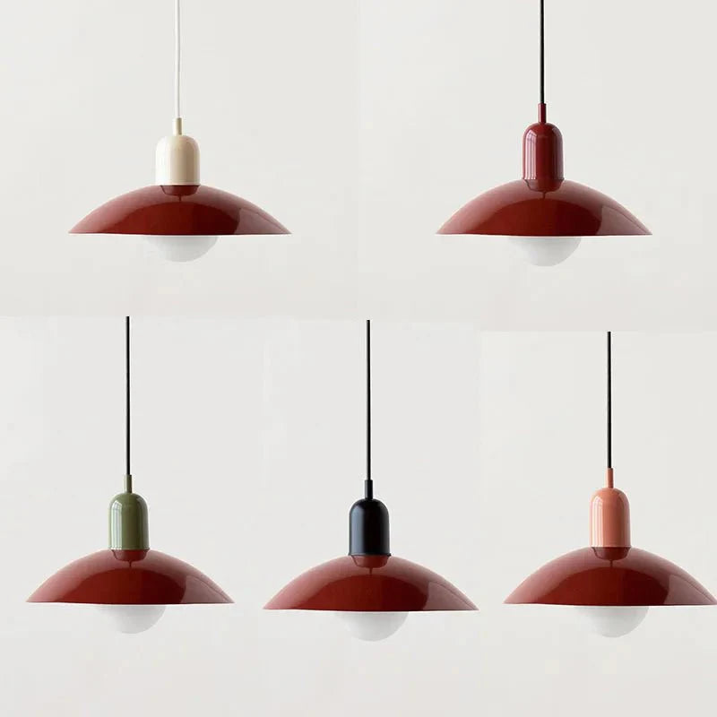 Macaron Bauhaus Pendel – Farverig loftlampe
