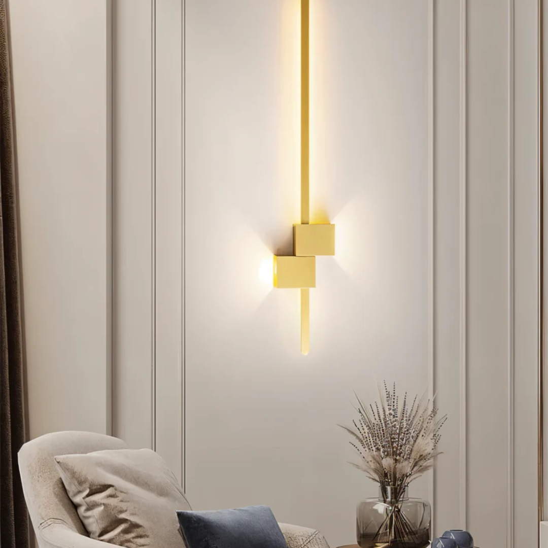 LED-væglampe – moderne minimalistisk indendørslampe