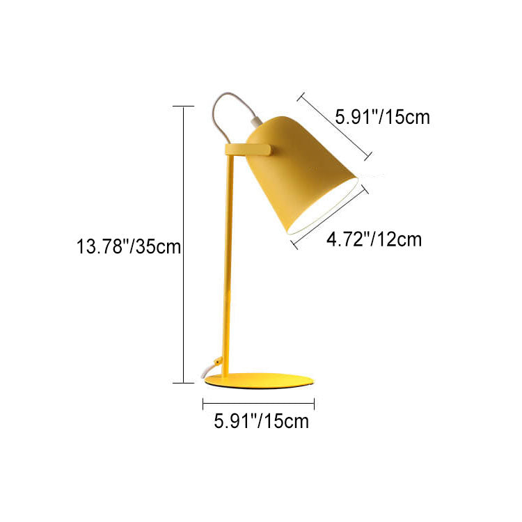 Nordisk LED-bordlampe – Læselampe i metal