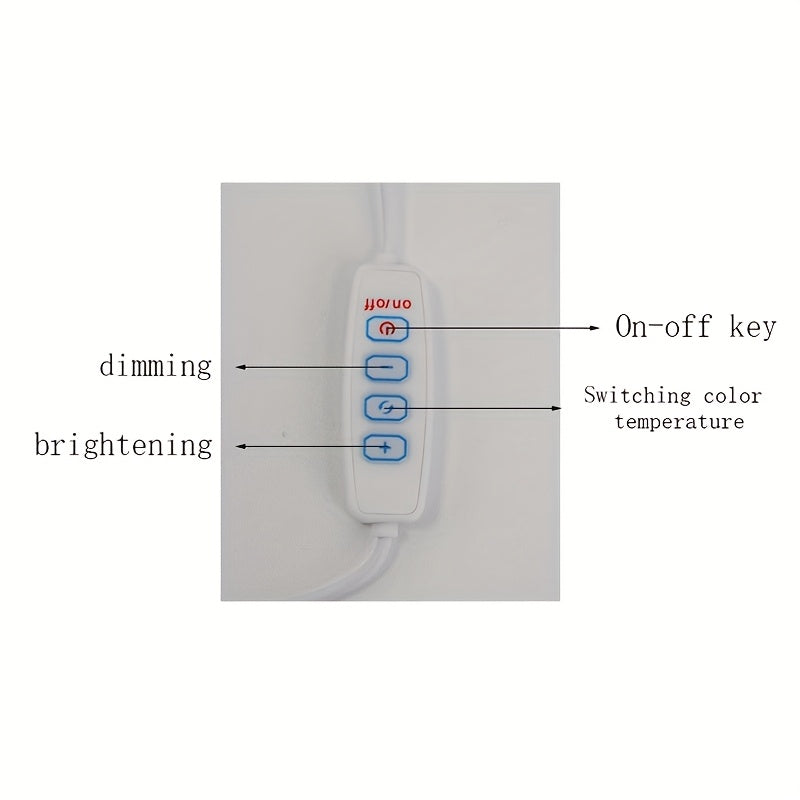 Moderne LED-bordlampe med swirl-design – dæmpbar