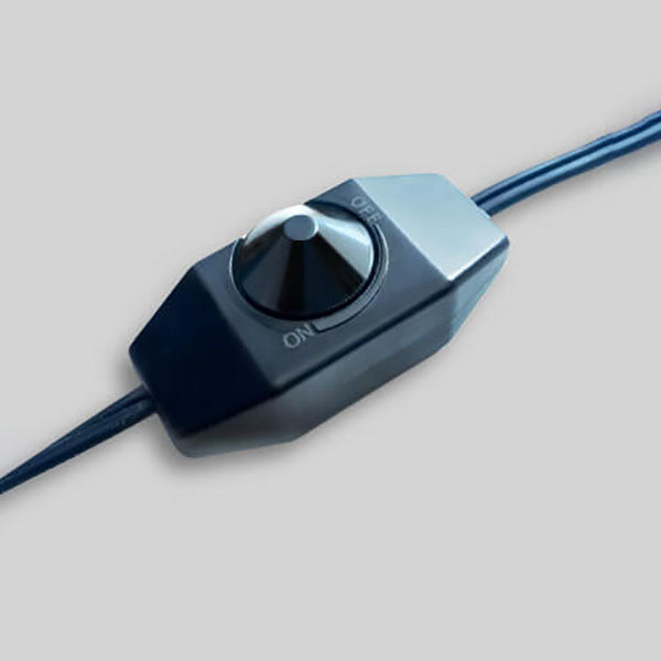 Japansk minimalistisk bordlampe i træ og metal