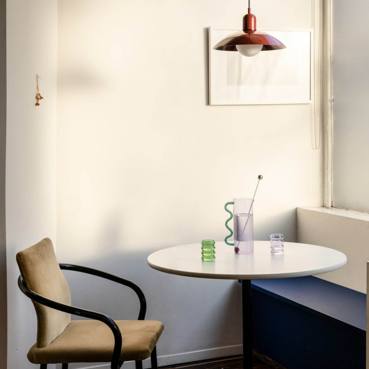 Macaron Bauhaus Pendel – Farverig loftlampe