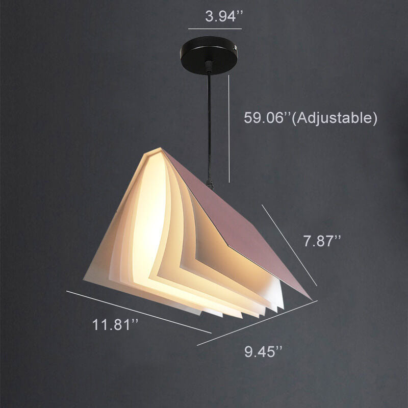 Flying Book Pendel – loftlampe med bogformet skærm