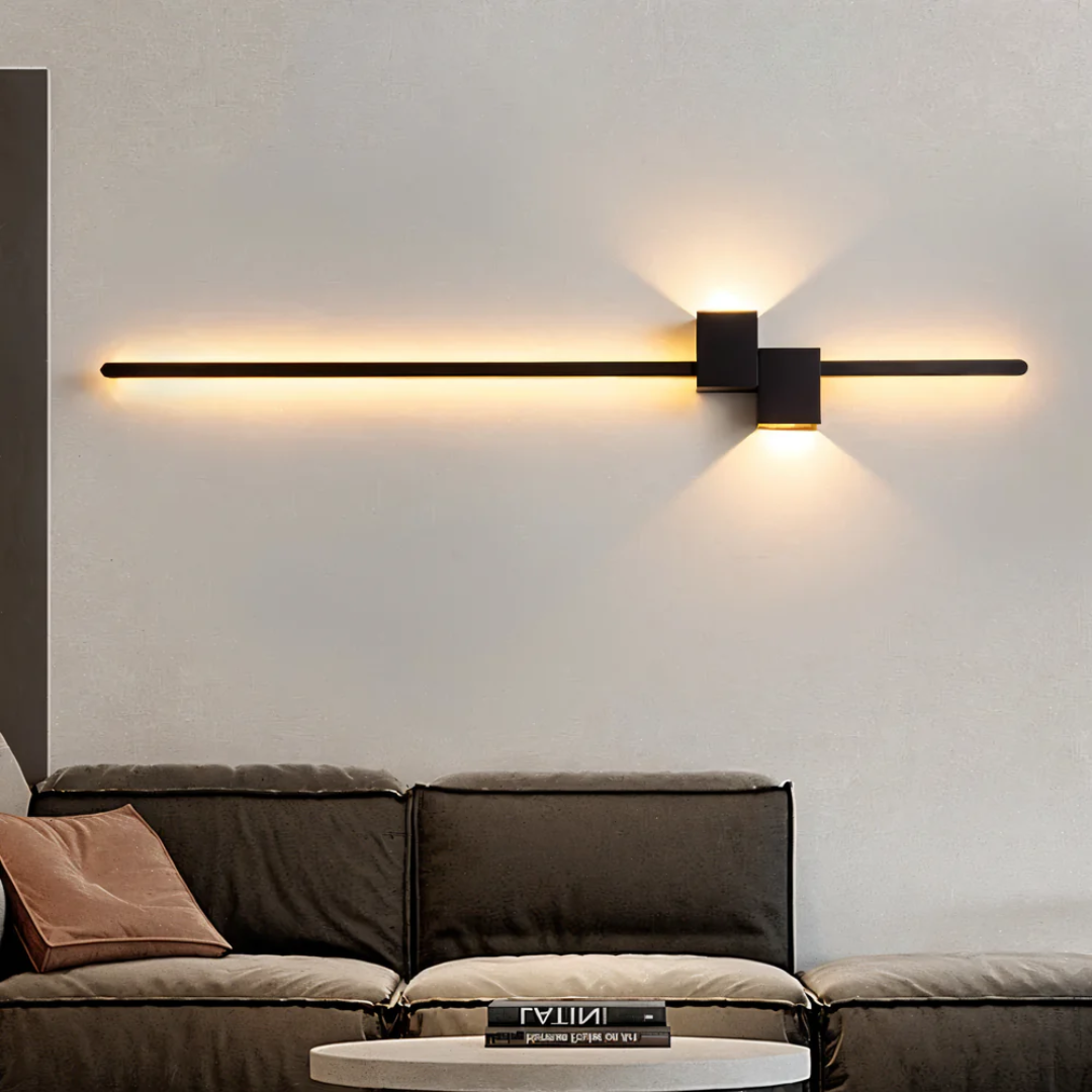 LED-væglampe – moderne minimalistisk indendørslampe