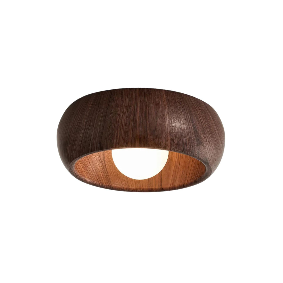 Albanora Loftlampe – minimalistisk træarmatur med LED