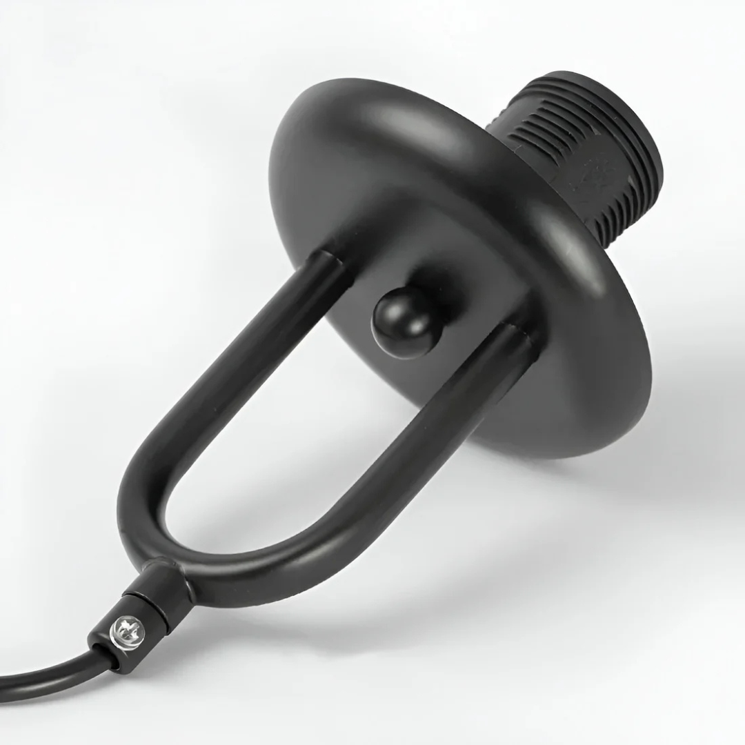 Mireta – glaspendel med retrofarvet glas