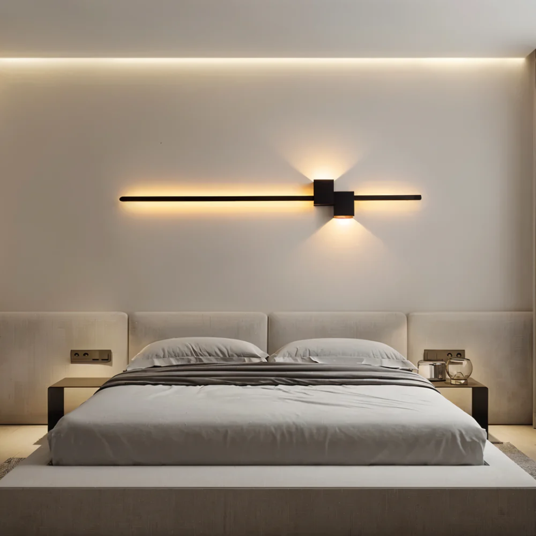 LED-væglampe – moderne minimalistisk indendørslampe