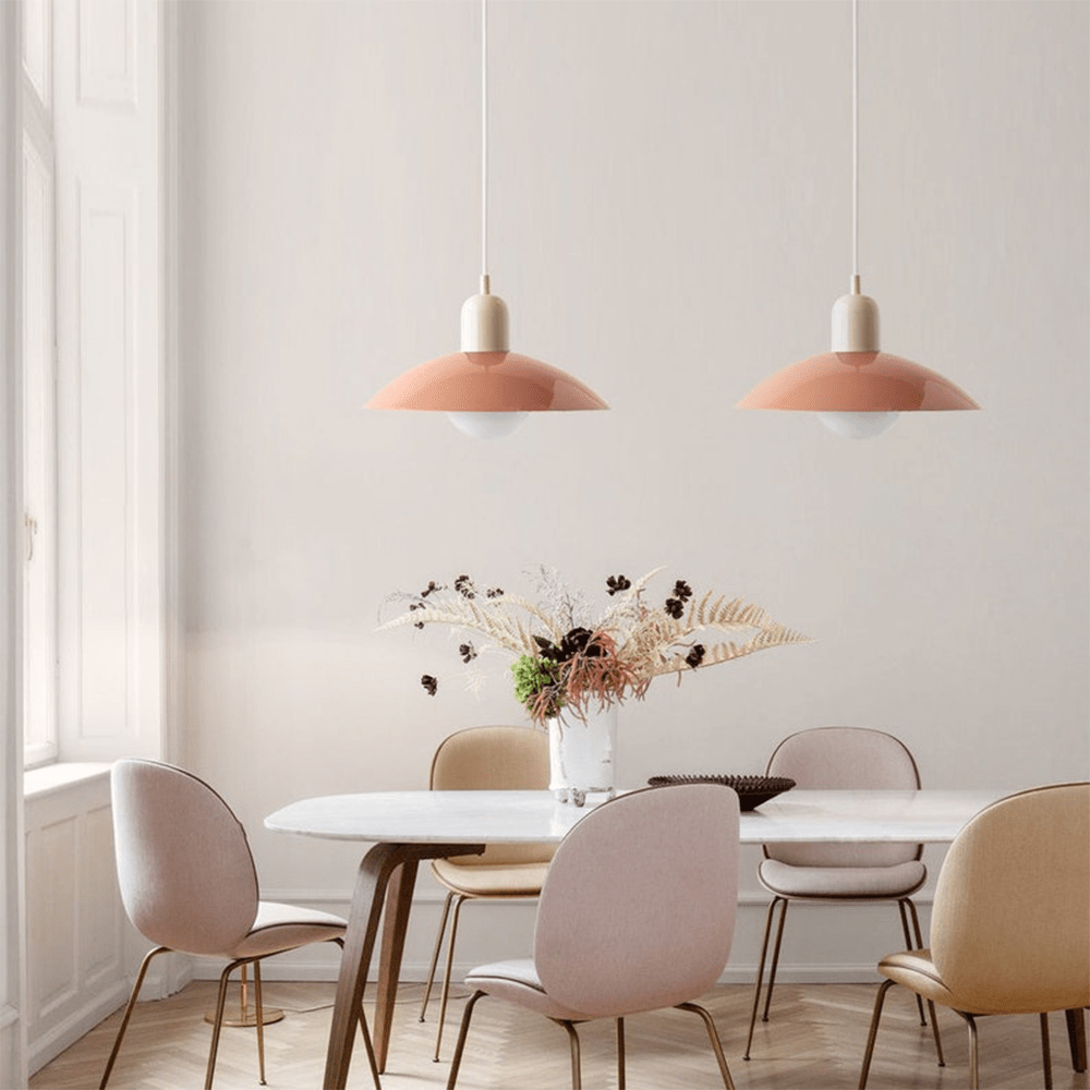 Macaron Bauhaus Pendel – Farverig loftlampe