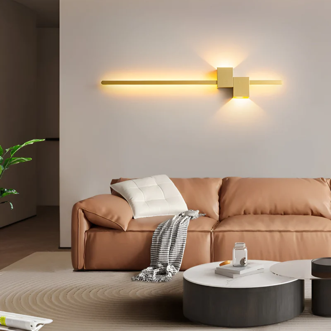LED-væglampe – moderne minimalistisk indendørslampe