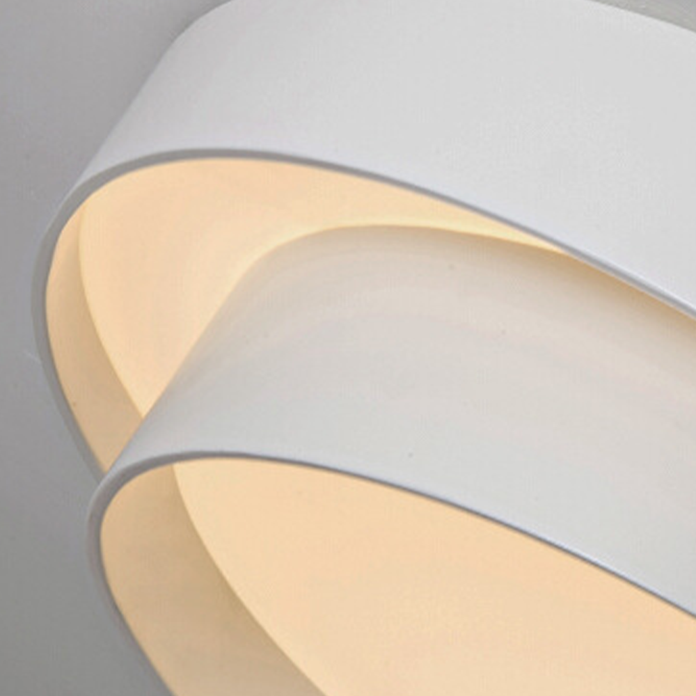 Nordisk rund LED-loftlampe – minimalistisk design