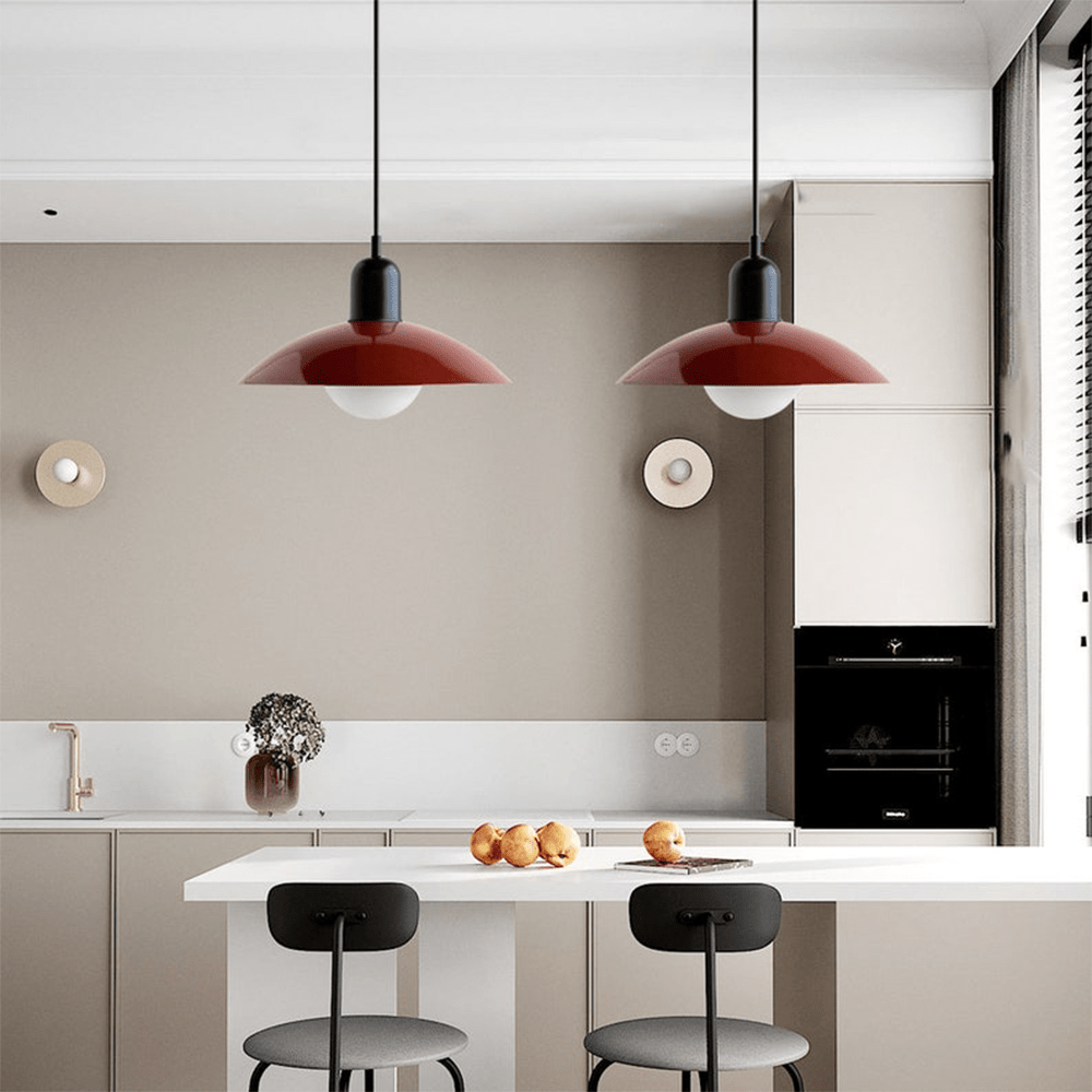 Macaron Bauhaus Pendel – Farverig loftlampe