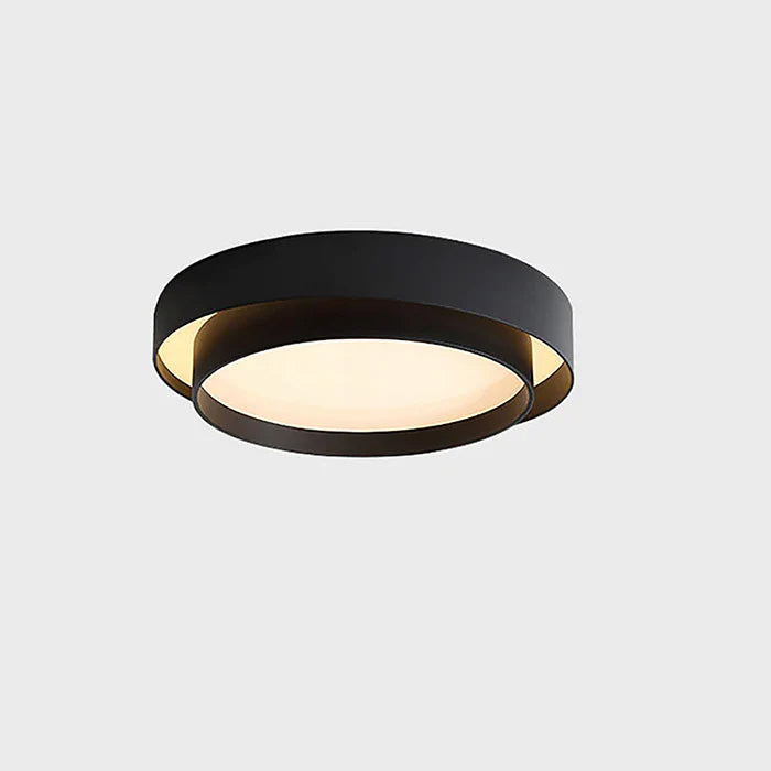 Nordisk rund LED-loftlampe – minimalistisk design