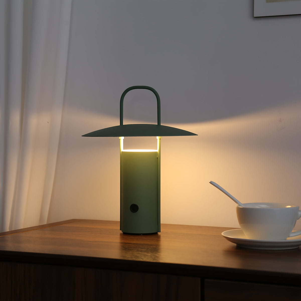 Trådløs LED-bordlampe med touch-betjening