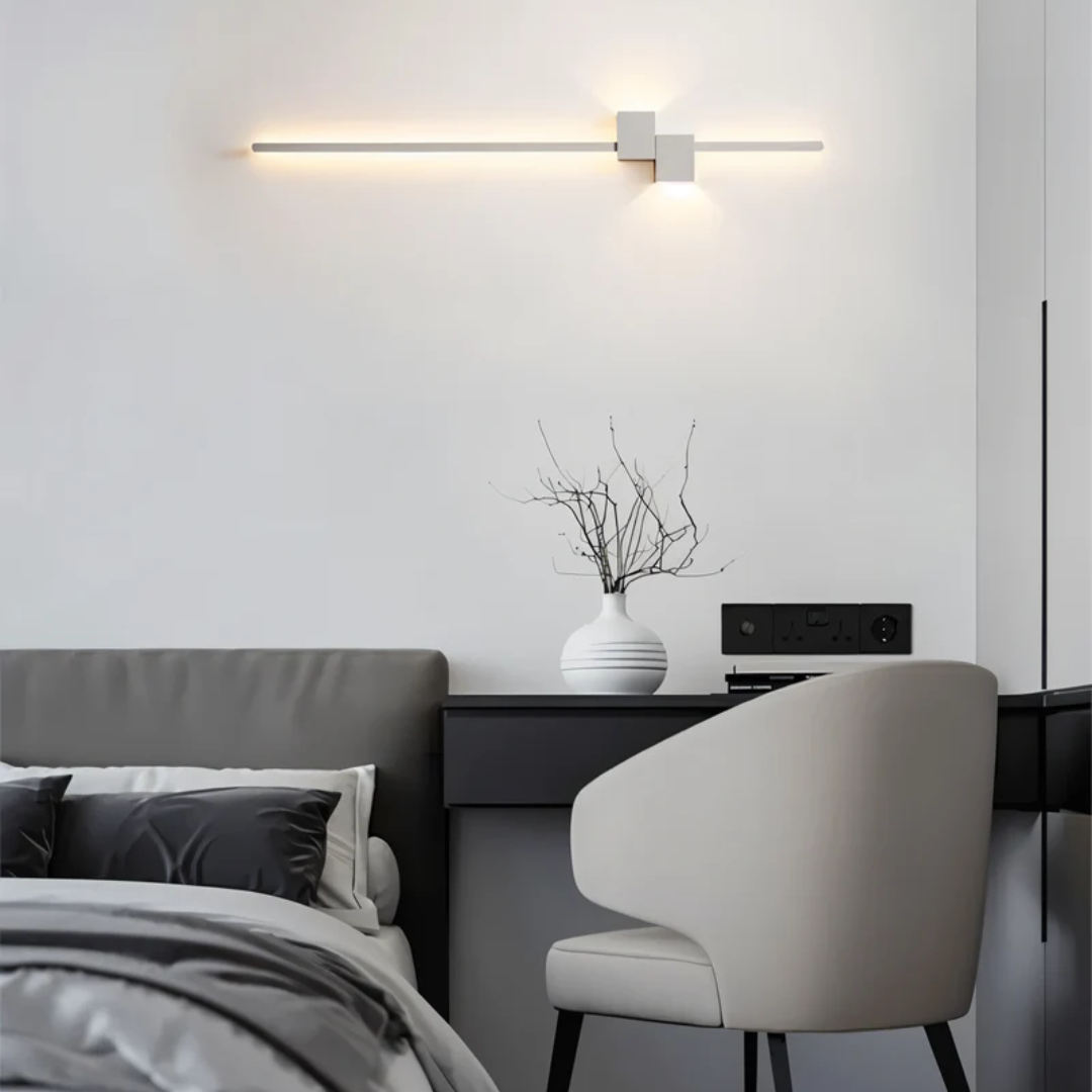 LED-væglampe – moderne minimalistisk indendørslampe