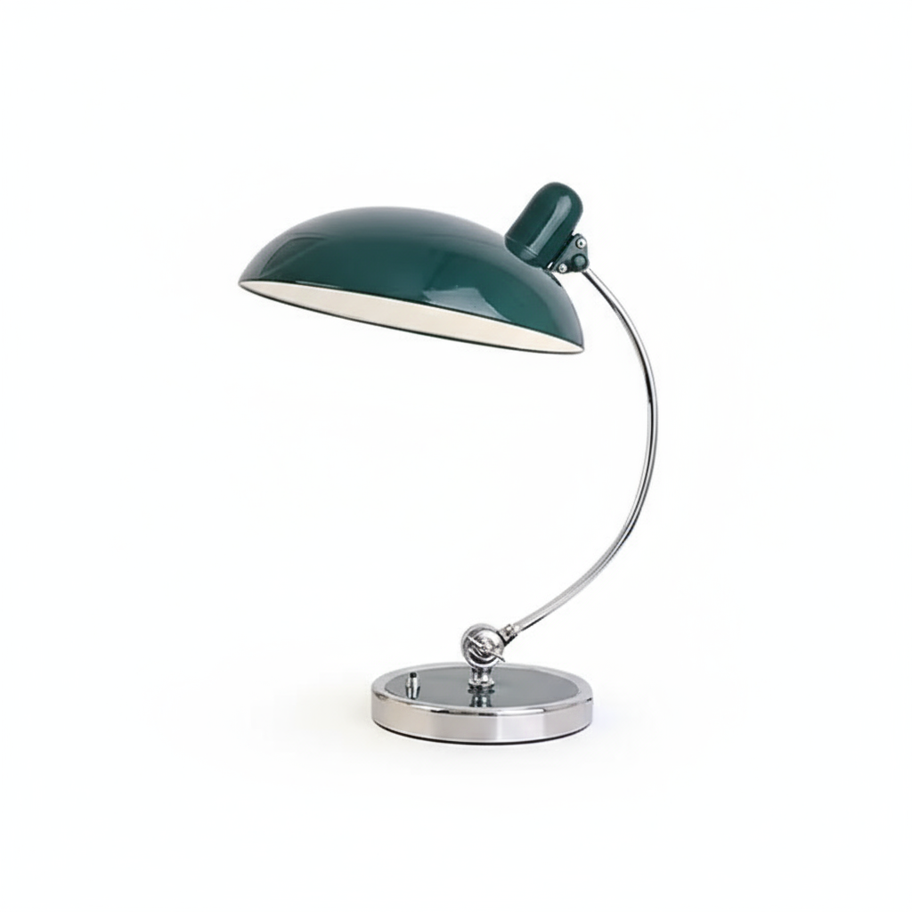 ScandiArc Bordlampe – Buet design i Bauhaus-stil