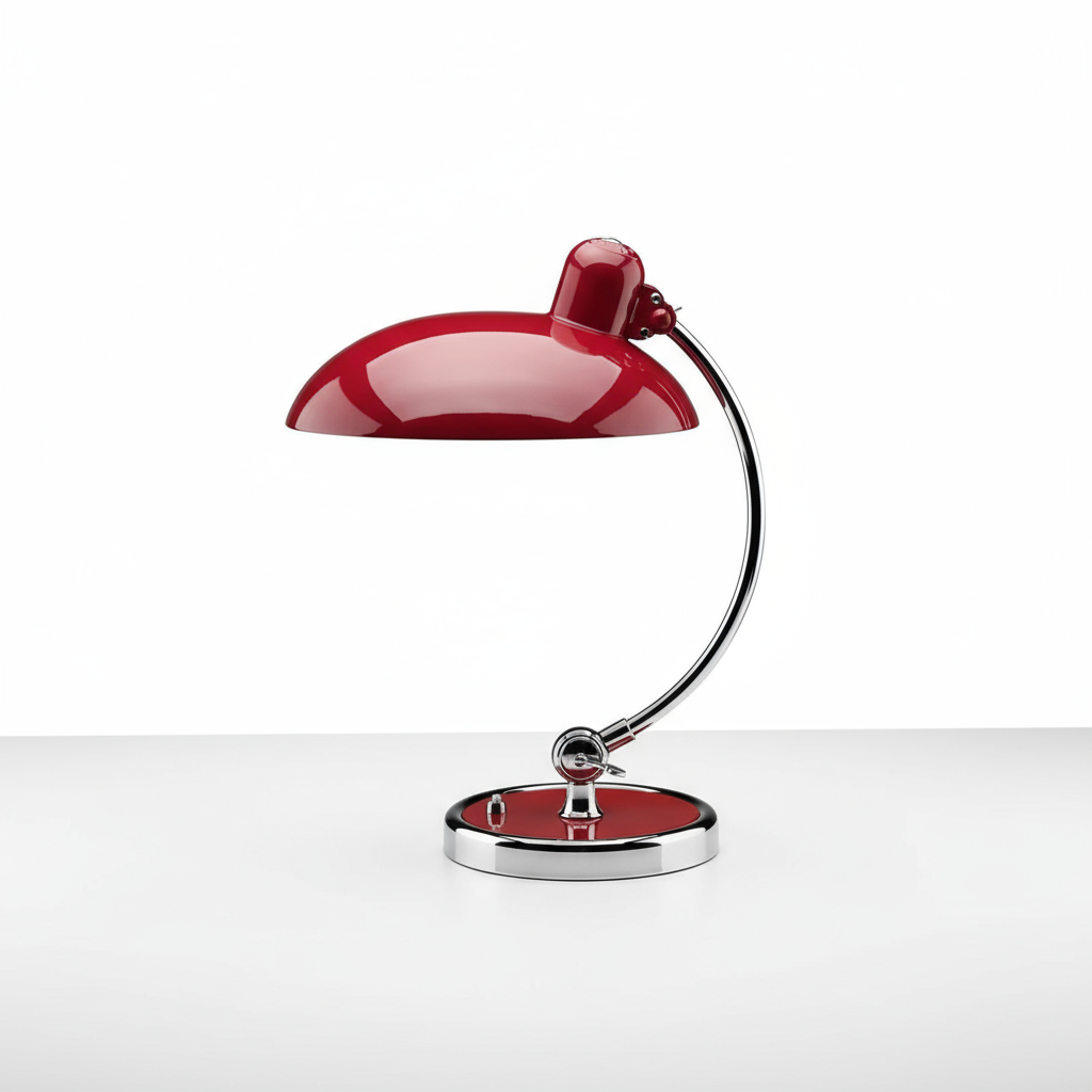 ScandiArc Bordlampe – Buet design i Bauhaus-stil