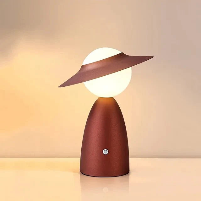 TouchBright – Trådløs opladningslampe med dæmpbart LED-lys