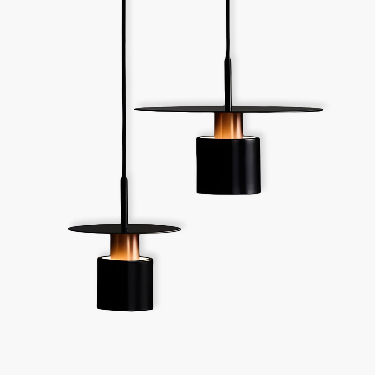 JET Pendel – Cylindrisk loftlampe i mat finish