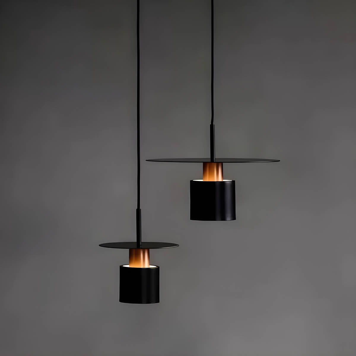 JET Pendel – Cylindrisk loftlampe i mat finish