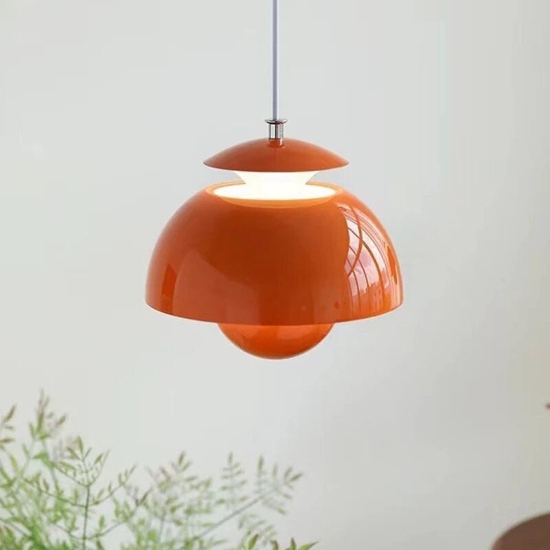 Skandinavisk LED-pendel med organisk form