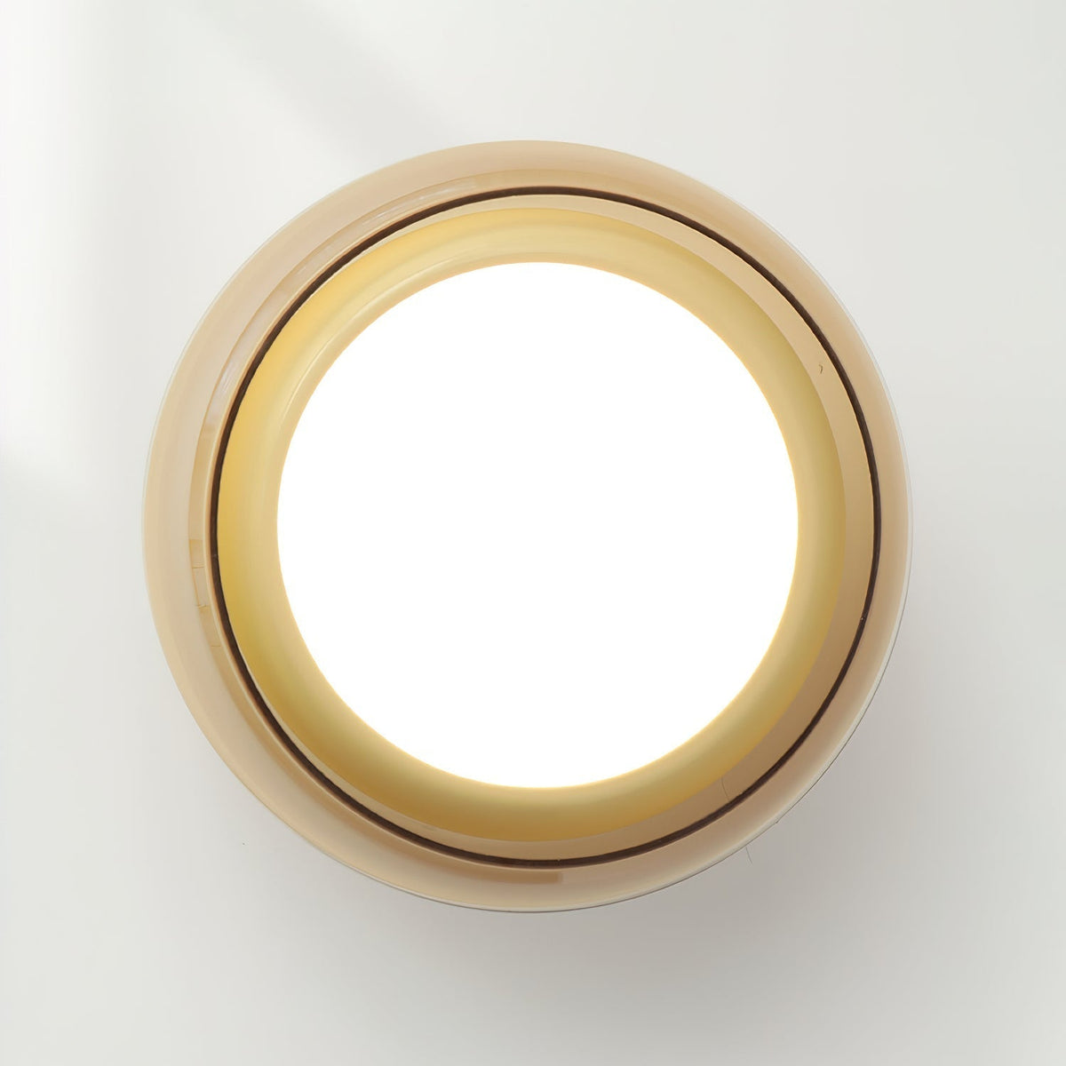 June retro loftlampe – glas med indbygget LED