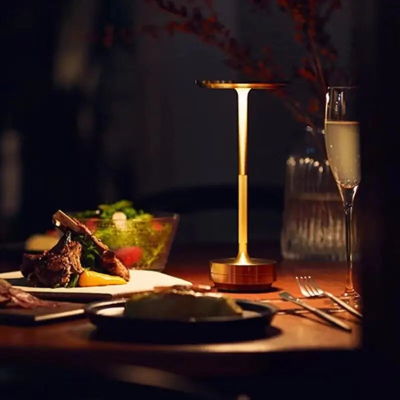 Genopladelig berøringsbordlampe – dæmpbar LED med USB-C opladning