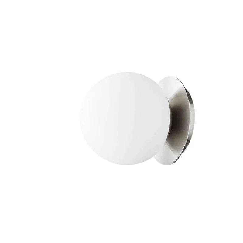 Nordic Globe Glas Væglampe | Minimalistisk Moderne Badeværelse & Soveværelse Lys