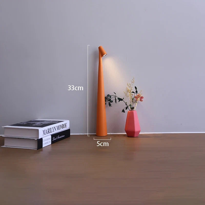 Glowora – Genopladelig LED-bordlampe med berøringsdæmpning