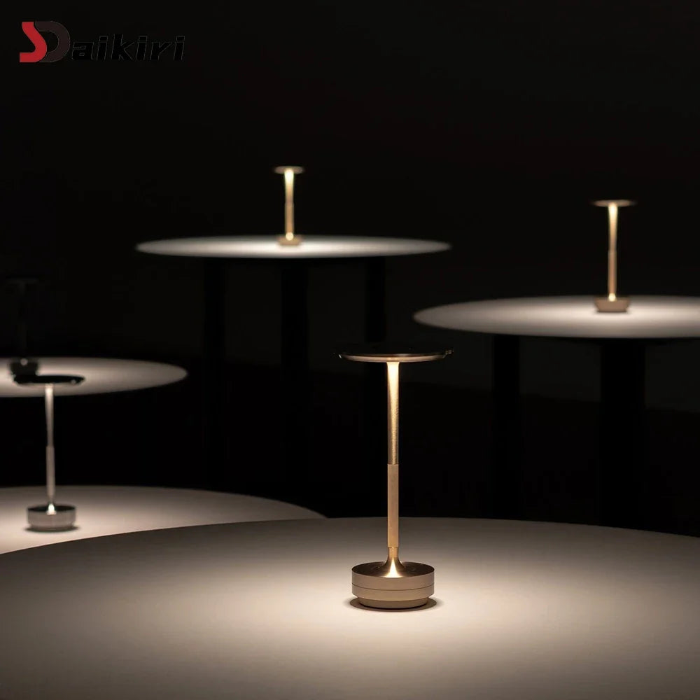 Genopladelig berøringsbordlampe – dæmpbar LED med USB-C opladning