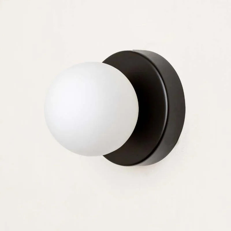 Macaron – LED-væglampe i farvet glas