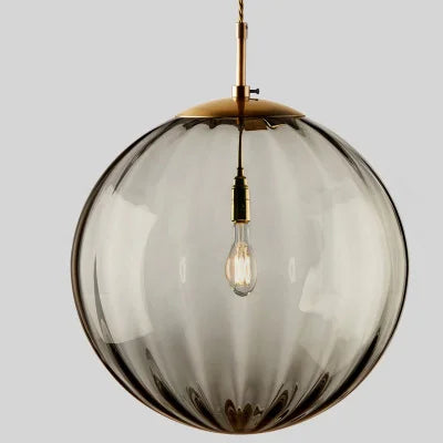 Glaskuglependel i mundblæst glas – nordisk stil