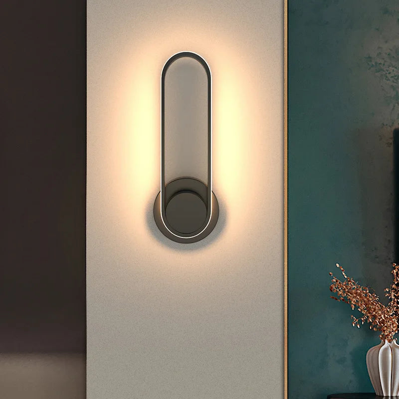 LED-væglampe – 330° drejelig med justerbart lys