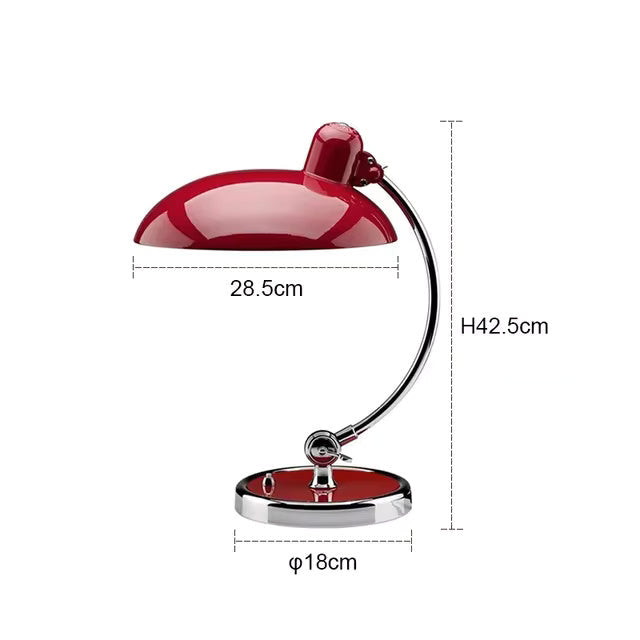 ScandiArc Bordlampe – Buet design i Bauhaus-stil