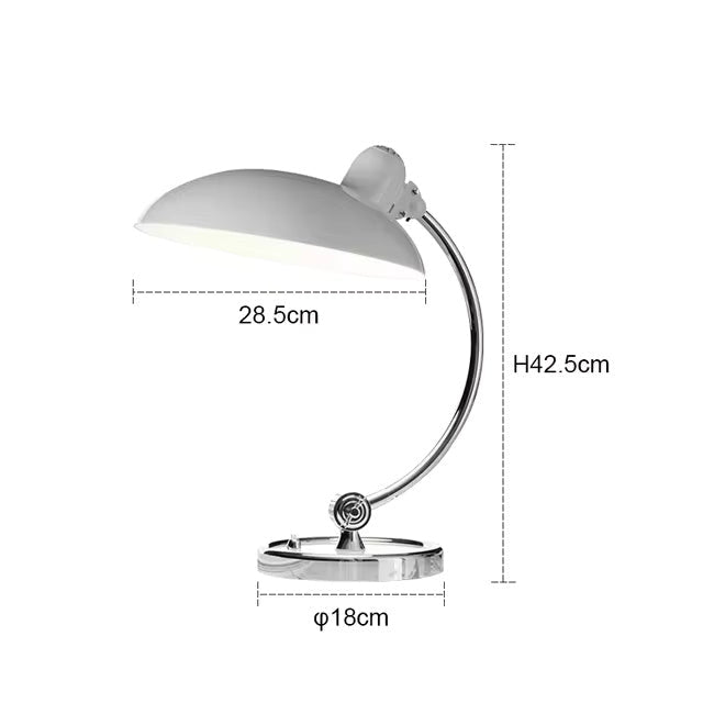 ScandiArc Bordlampe – Buet design i Bauhaus-stil