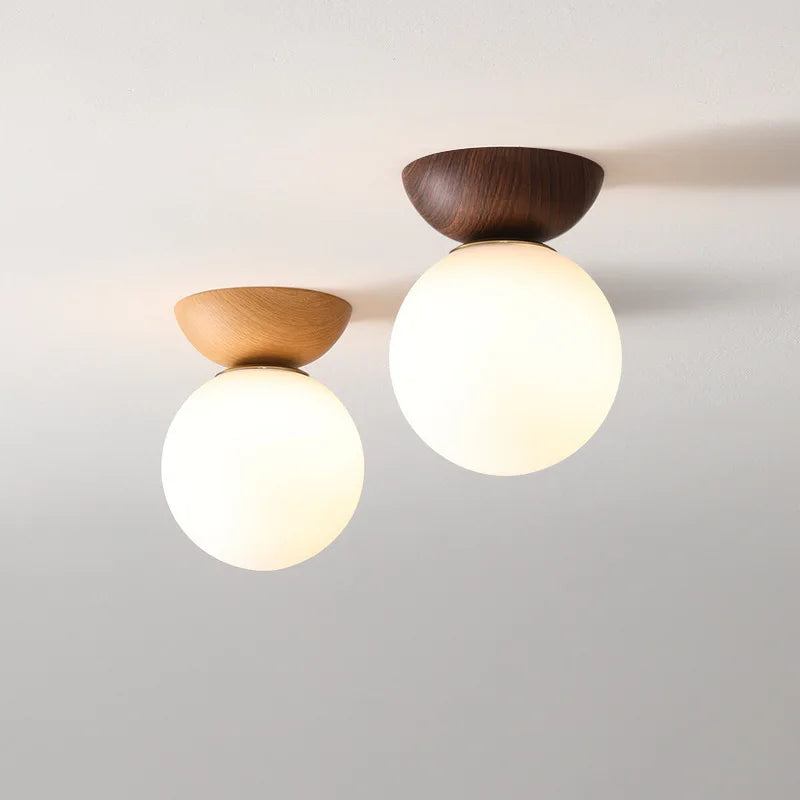 Nordisk Glaskuglelampe – Loft- eller Pendelmontering