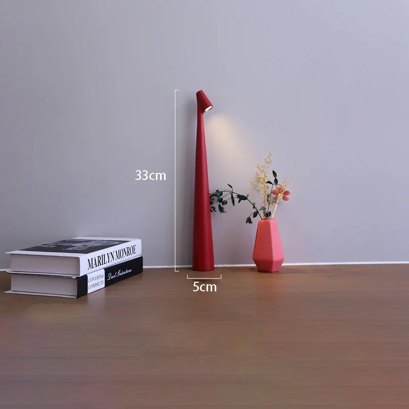 Glowora – Genopladelig LED-bordlampe med berøringsdæmpning