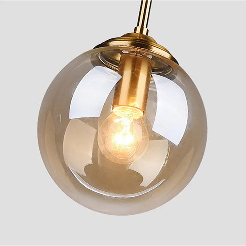 Glaspendel – Nordisk Design i Rav, Røggrå eller Klart Glas