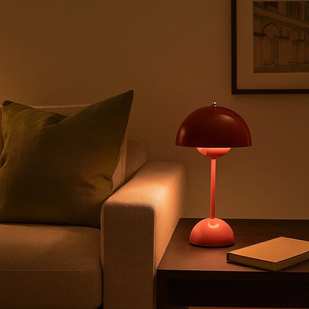 Touch-bordlampe – skandinavisk design med tre lysstyrker