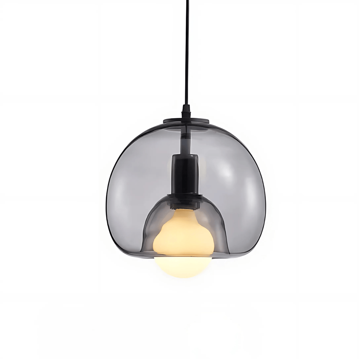 Clyde – Håndblæst glaspendel i enkelt design