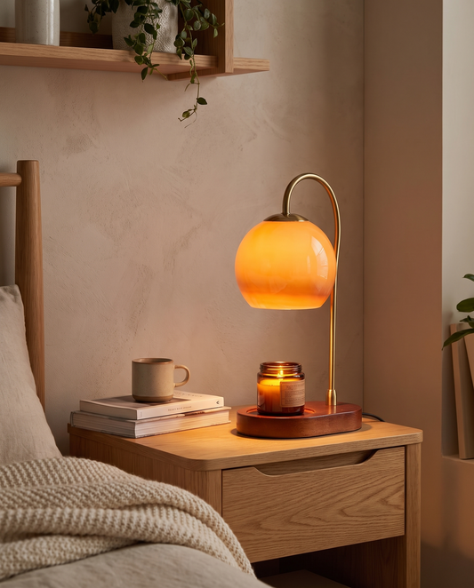 Lysvarmerlampe – Flammefri duftlampe med justerbar varme