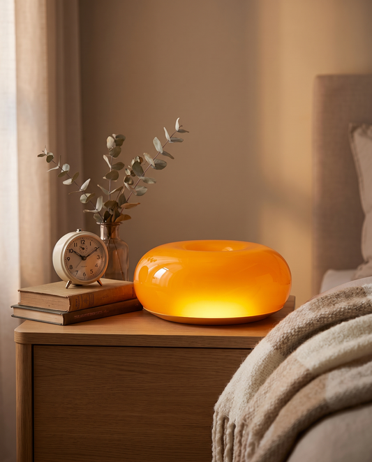 Bauhaus Donut – LED bord- og væglampe i rundt design