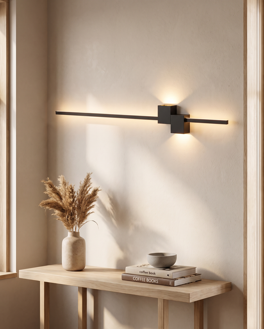 LED-væglampe – moderne minimalistisk indendørslampe