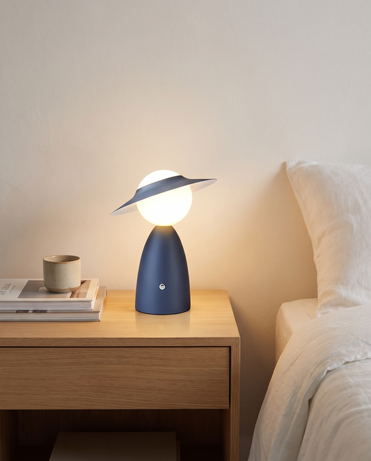 TouchBright – Trådløs opladningslampe med dæmpbart LED-lys